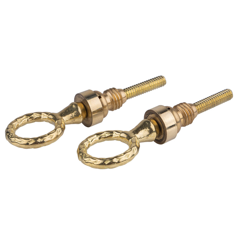 Swing Cheval Mirror Mounting Support Set - Adjustable Hinge Bolt for Swivel Mirror - Cabinet, Dresser, Vanity Hardware - UA-751-MPB