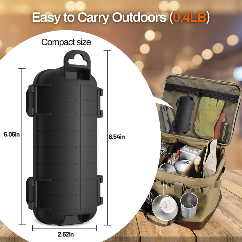 [Australia - AusPower] - Extension Cord Cover Outdoor, Cord Connector Protector IP54 Water-Resistant, Indoor Electrical Safety Box for Plug Outlet Tool Holiday Light Black 1 pack 