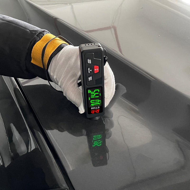 RDINSCOS Car Coating Thickness Meter Paint Mil Gauge | For Used Car Buyers, Check Original Coating, Auto Paint Meter Green