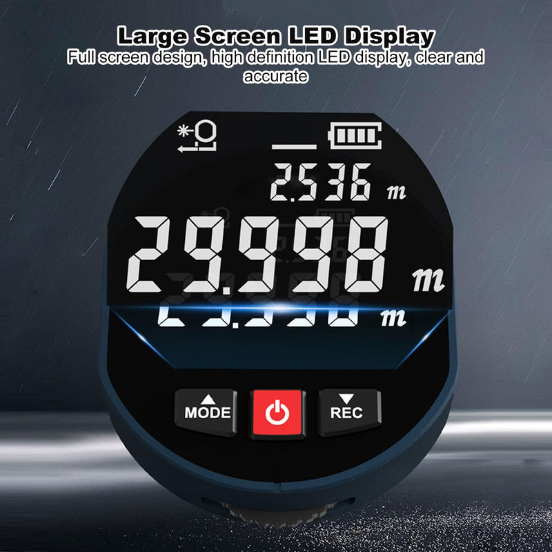 [Australia - AusPower] - Roller Distance Meter, Advanced Handheld Roller Distance Meter, Magnetic, HD Display, 99.999m Range with 1cm Accuracy, Enhanced Display for Efficient Measurements 