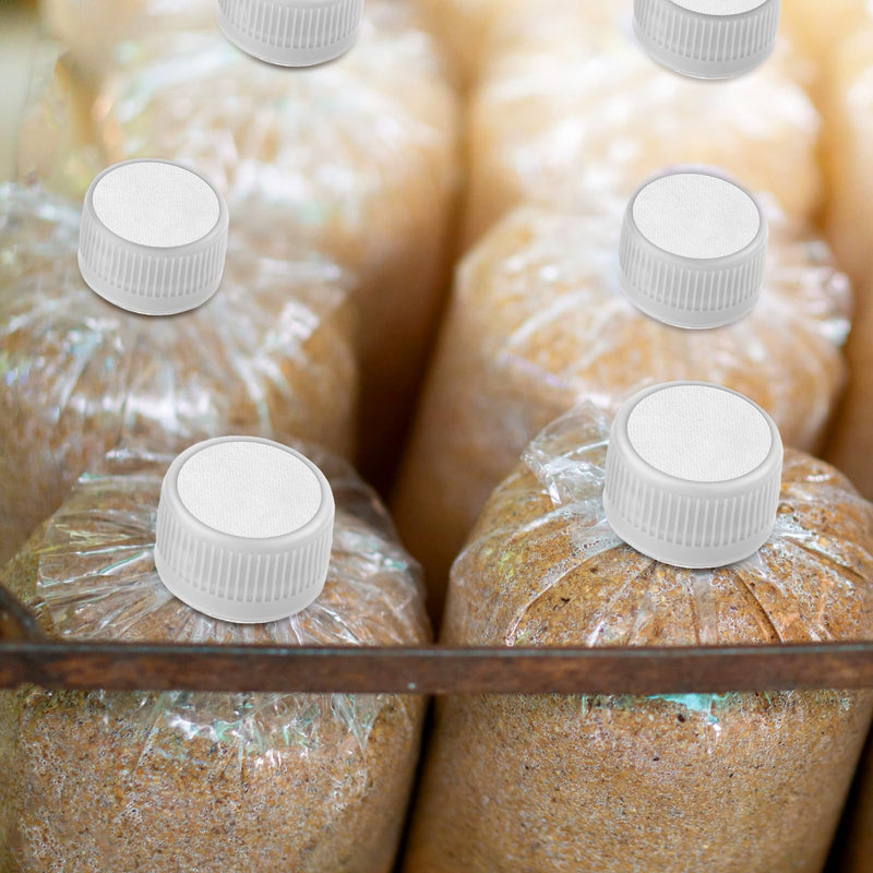 [Australia - AusPower] - 30 Pieces Synthetic Filter Paper Stickers 0.3 ?m Synthetic Filter Disc Wide Mouth Circular Adhesive Filter Patch Sticker for Mushroom Cultivation Wide Mouth Jar Lids Mason Jars (2.28 Inch) 2.28 Inch 