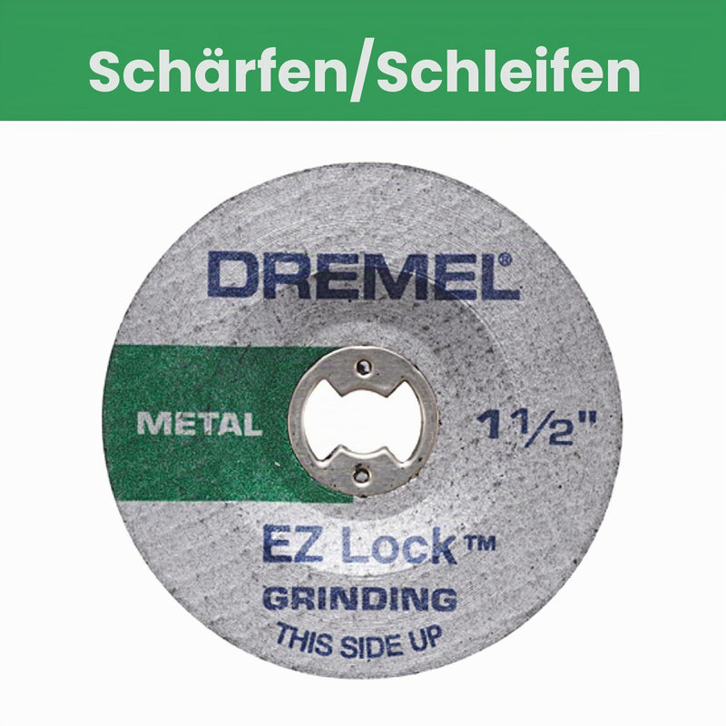 Dremel EZ541GR EZ Lock Grinding Wheel - Metal Green