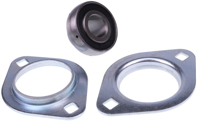 [Australia - AusPower] - 5/8" Pressed Steel Two Bolt Flange Bearing SBSFL202-10 SBPFL202-10 