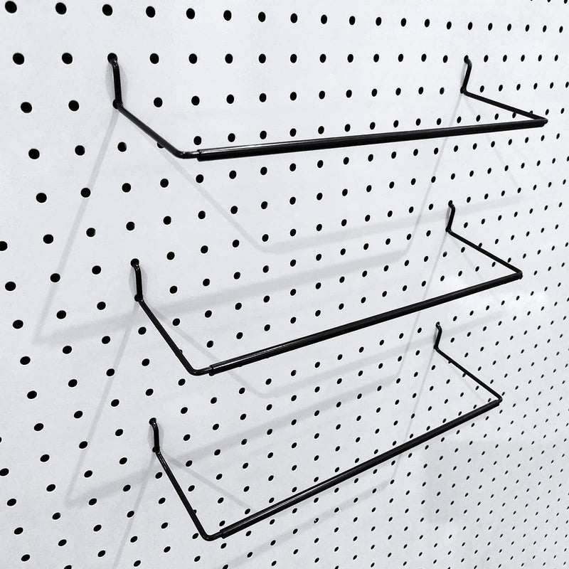 [Australia - AusPower] - 5 Pack Extendable Pegboard Paper Towel Holder,Pegboard Hook for Workshop,Garage,Kitchen,Laundry Room,Bathroom etc. 