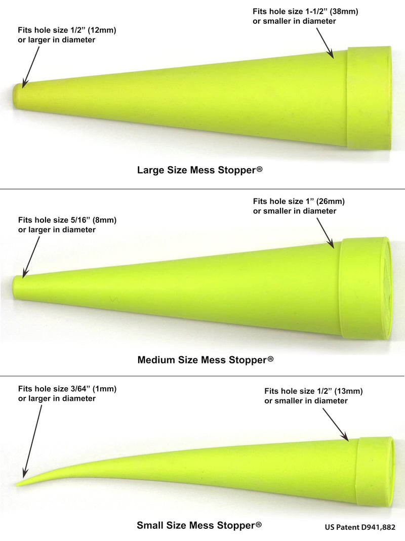 [Australia - AusPower] - Mess Stopper Hydraulic Oil Service Plugs, 2 Large, 4 Medium, 8 Small Sizes, Round 