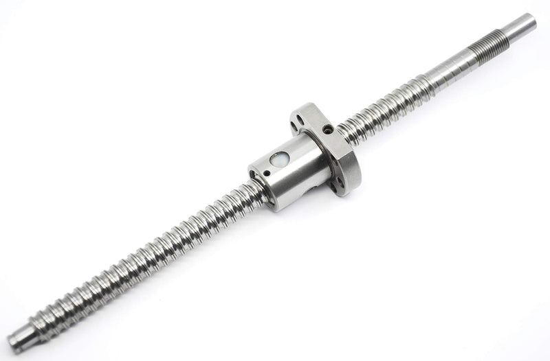 Ball Screw SFU1204?Diameter 12mm Pitch 4mm?Length 150mm with Metal Nut for CNC Machine Parts