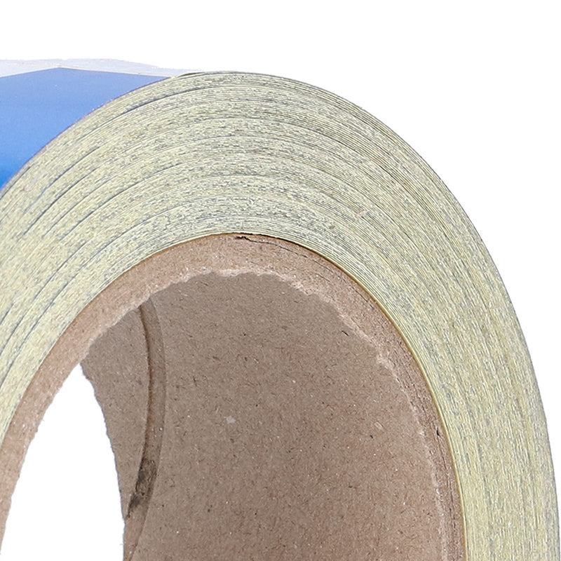Reflective Safety Warning Tape Blue White Striped Hazard Marking Tapes for Highways Construction Equipment Factories PET 5cm x 30m