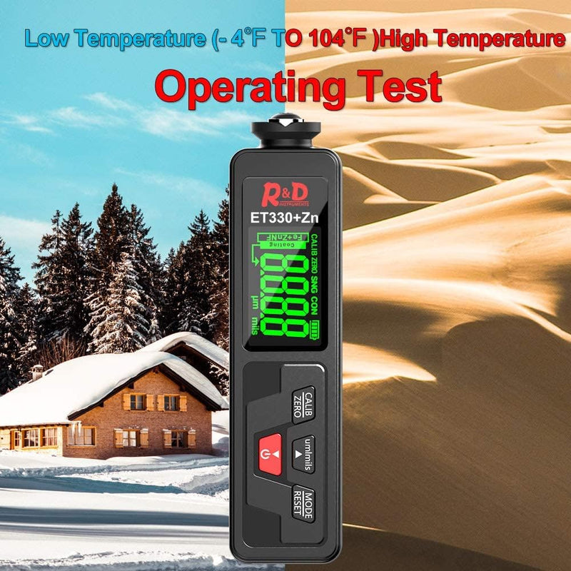 RDINSCOS Car Coating Thickness Meter Paint Mil Gauge | For Used Car Buyers, Check Original Coating, Auto Paint Meter Green
