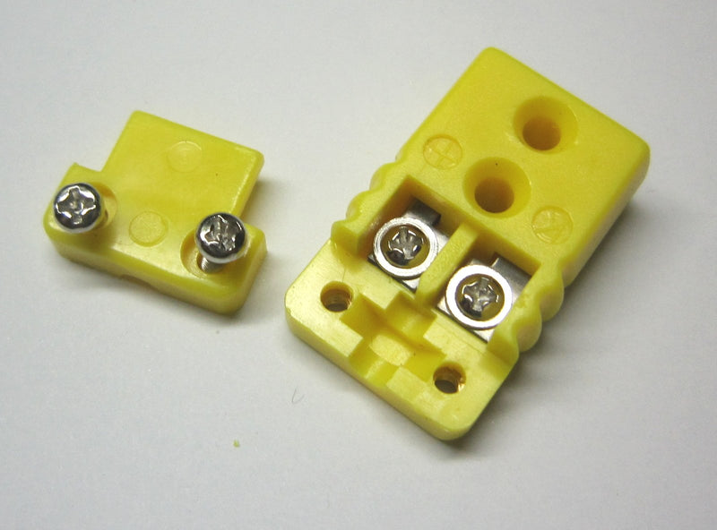 [Australia - AusPower] - Mini K-Type Thermocouple Wire Connector, Cable Connector, 5 Sets Pairs Male and Female Type K Plugs 