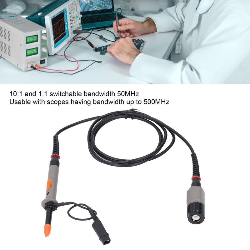 [Australia - AusPower] - Oscilloscope Probe 500MHz Passive High Impedance Universal Kit Interchangeable High Sensitivity 