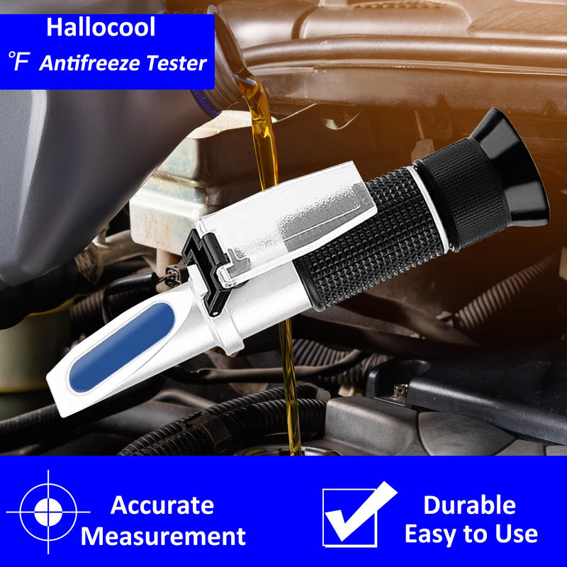[Australia - AusPower] - Antifreeze Refractometer in Fahrenheit 4 in 1 Antifreeze Tester Coolant Refractometer Ethylene Propylene Glycol Refractometer for Antifreeze System Diesel Exhaust Fluid, Battery Acid 4-in-1 ℉ Antifreeze Refractometer 