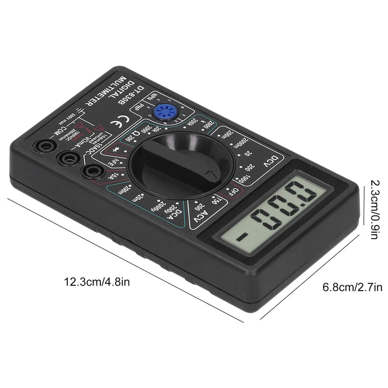 [Australia - AusPower] - JERYS Digital Multimeter Tester, Handheld Multimeter for Electrical Inspection, Circuit Inspection, Professional Electricians 