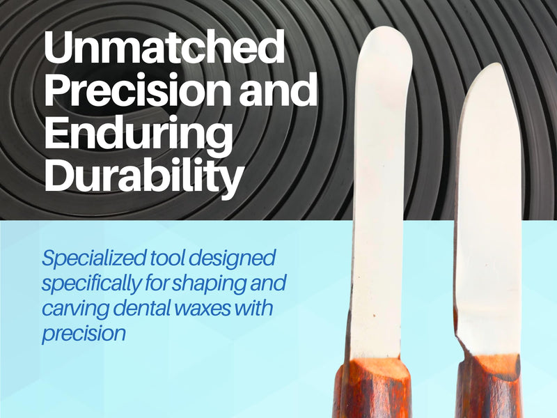 [Australia - AusPower] - Dental wax knife 7 Inches Set of 3 Fahen stock carver For modeling pottery sculpting Plaster carving Artman Instruments 