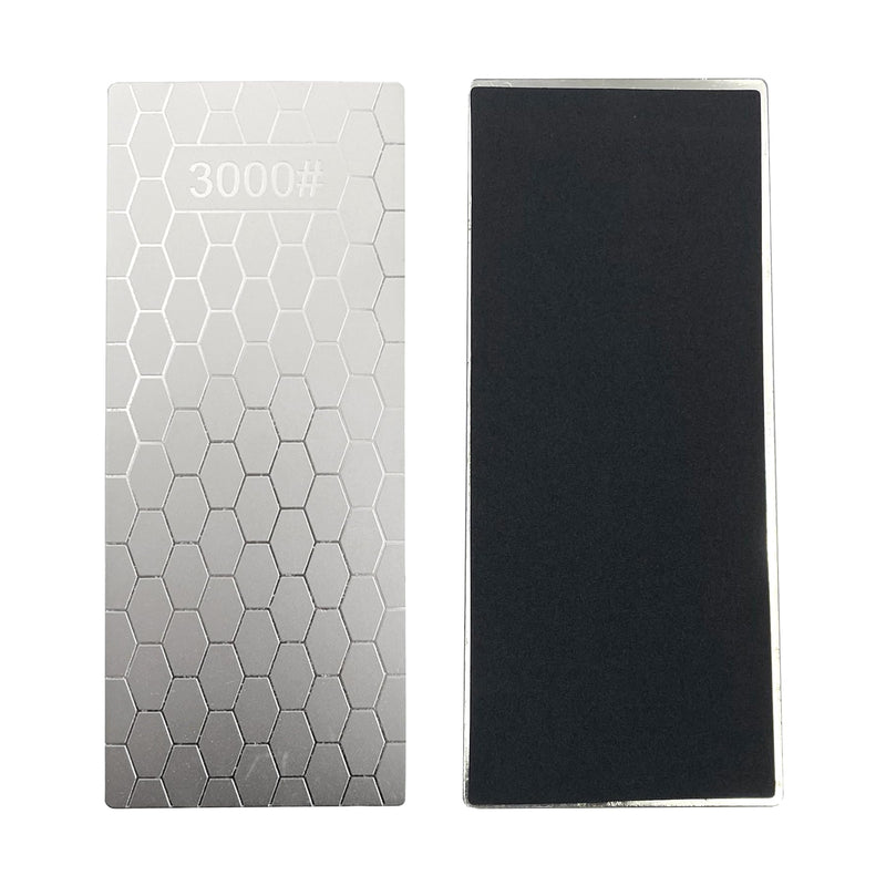 [Australia - AusPower] - Pack of 6 Diamond Sanding Plates, 120# 200# 600# 1200# 2000# 3000# Diamond Grinding from Extra Coarse to Extra Fine Grit for Various Tools 120+200+600+1200+2000+3000 