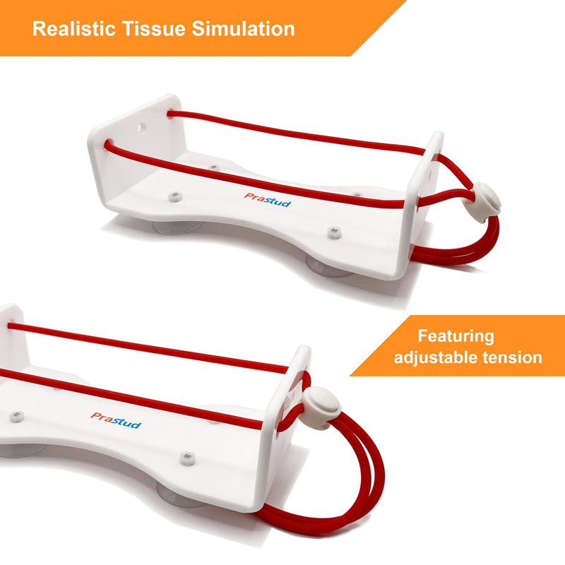 [Australia - AusPower] - Knot Tying Trainer for Medical Students – Suture Practice Kit with Realistic Tissue Resistance & Simulated Blood Vessels | Ideal Surgical Skills Training Tool 