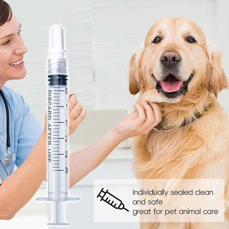 [Australia - AusPower] - 3mL Luer Lock Syringe (No Needle) - Sterile, Individually Wrapped - Pack of 30, Accurate Liquid Measurement, Leak-Proof Design 3ml 