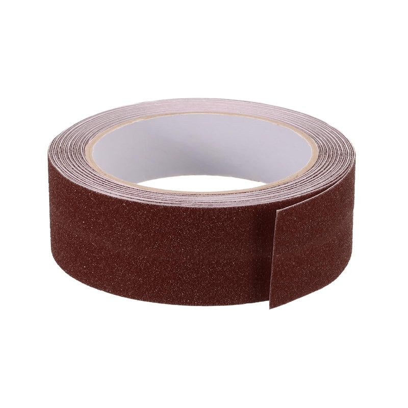 HARFINGTON Anti Slip Traction Tape 2" x 16.4ft Waterproof Non-Slip Grip Tape High Friction Weather Resistant Non Skid Stair Treads Tape for Indoor Outdoor Stair Steps, Brown 2" x 16.33ft