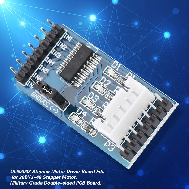 [Australia - AusPower] - 5 Pcs 5-12V ULN2003 Stepper Motor Driver Board Module for 28BYJ-48 Stepper Motor 