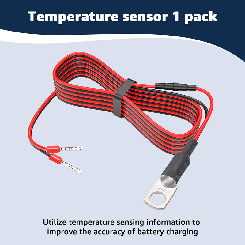 [Australia - AusPower] - Temperature Sensor Compatible with Victron Energy for BMV-702/712 – Battery Monitor Accessory, Compatible with Victron BMV-712 & BMV-702, Enhances Charging Accuracy 