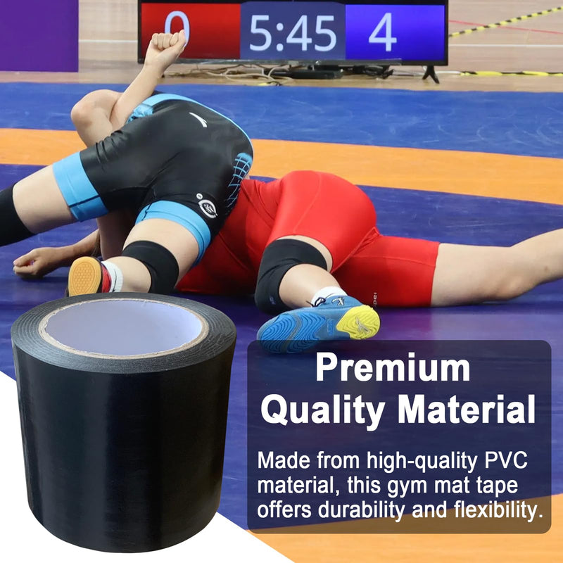 1 Roll Wrestling Mat Tape 4'' x 108.2' Carpet Tape for Carpet Seam 7 Mil Carpet Tape Seaming Cover Tape Strong Adhesive Tape for Wrestling Grappling Exercise 1Roll