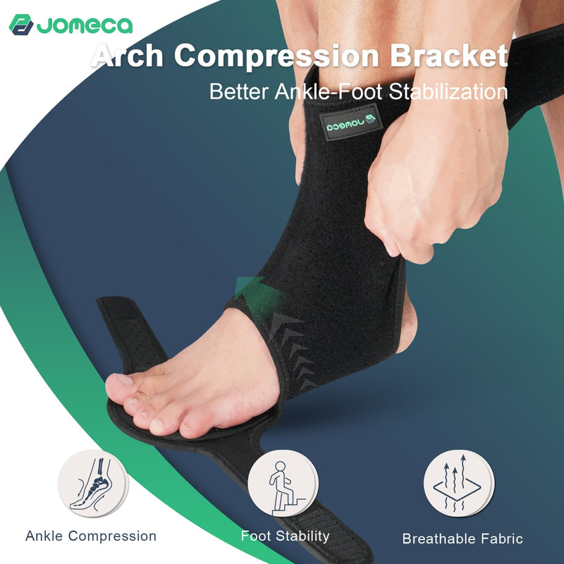 [Australia - AusPower] - Drop Foot Brace with Arch Support, Medical Grade Adjustable AFO & Foot Orthosis Brace for Walking, Relieve the Instability of Lower Limbs by MS, TBI, Stroke, Cerebral Palsy, Fracture HSA/FSA Eligible (Left, Small) Left 