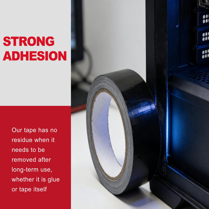 1.2" x 66ft Blackout Tape, Light Blocking Tape & Blackout Stickers for Electronics, Light Dimming Stickers, Electronic Light Cover Stickers for LED Routers Windows, Sleep Aid, Black