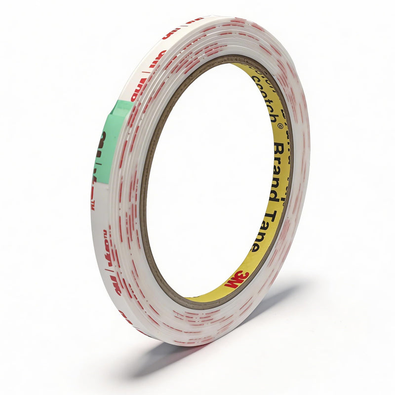 3M VHB Double Sided Mounting Tape Heavy Duty Made of 4950 1/4"×10 Ft White Waterproof Foam Tape Strong Adhesive Strip Tape for Automotive Trim Insulation Strip Office Home Décor 0.25"×10 Ft
