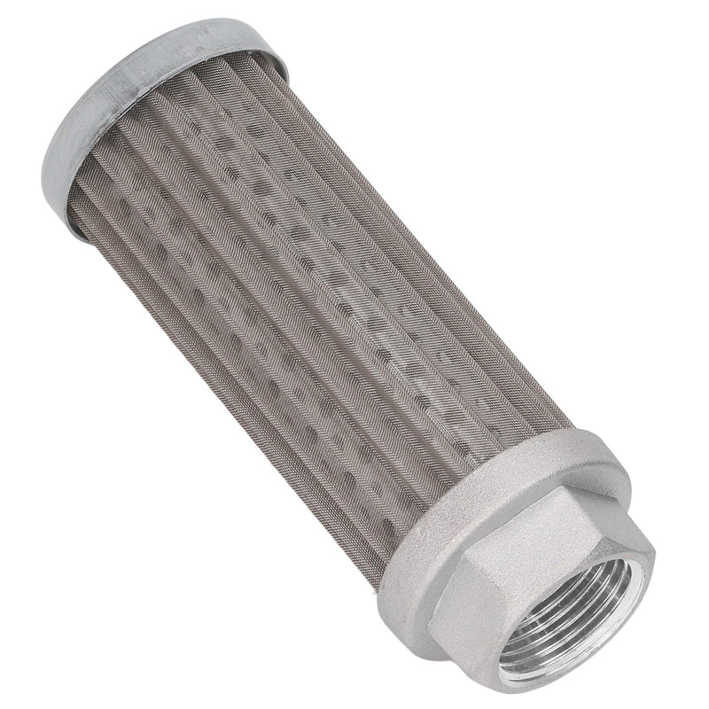 [Australia - AusPower] - Hydraulic Fuel Suction Filter Element Metal Mesh Oil Suction Screen Filter Cartridge 80X100X180μm Precision Pipe Connection Filtration 