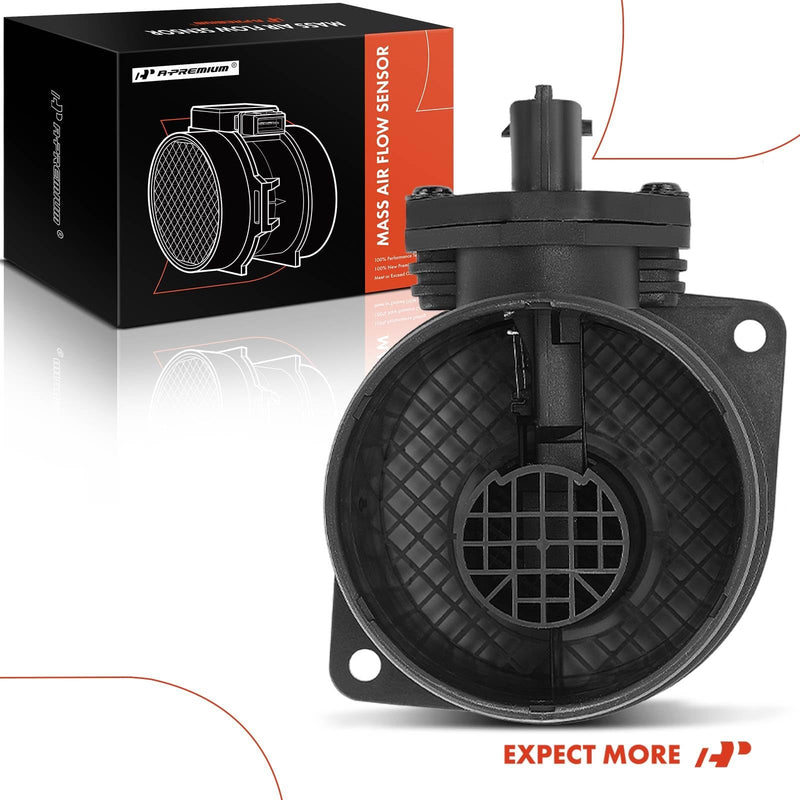 A-Premium Mass Air Flow Sensor Assembly [5 Pins] Compatible with Buick LaCrosse 2005-2008, Rendezvous 2004-2006 & Cadillac SRX CTS 2004-2007, STS 2005-2007, Replace for# 0280218115