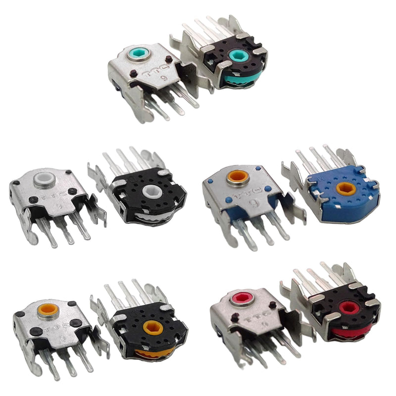 [Australia - AusPower] - Original TTC 9mm Silver Gold Green Redness Cores Mouse Encoders Wheel Decoders Mouse Switches for G403 G603 G703 Mouse 