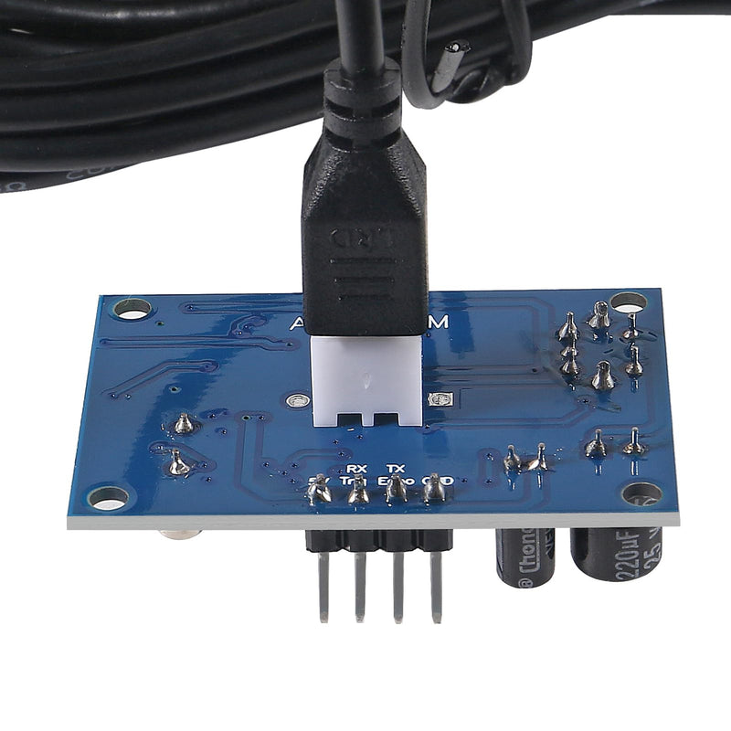 [Australia - AusPower] - 5Pcs JSN-SR04T Integrated Distance Measuring Sensor Transducer Module Ultrasonic Distance Measure with Waterproof Sensor Module JSN-SR04T-V3.0 