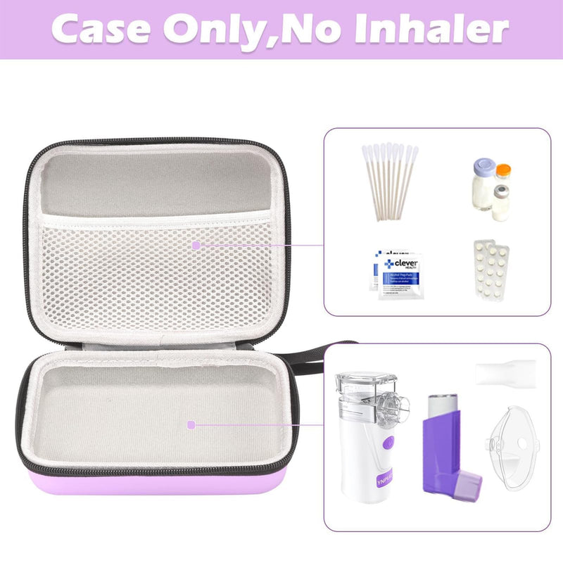 Fukumi Carrying Case for Portable Nebulizer, Travel Medical Bag, Hard Emergency Medical Bag for Inhaler Spacer for Kids and Adults, Masks, Asthma Accessories Case