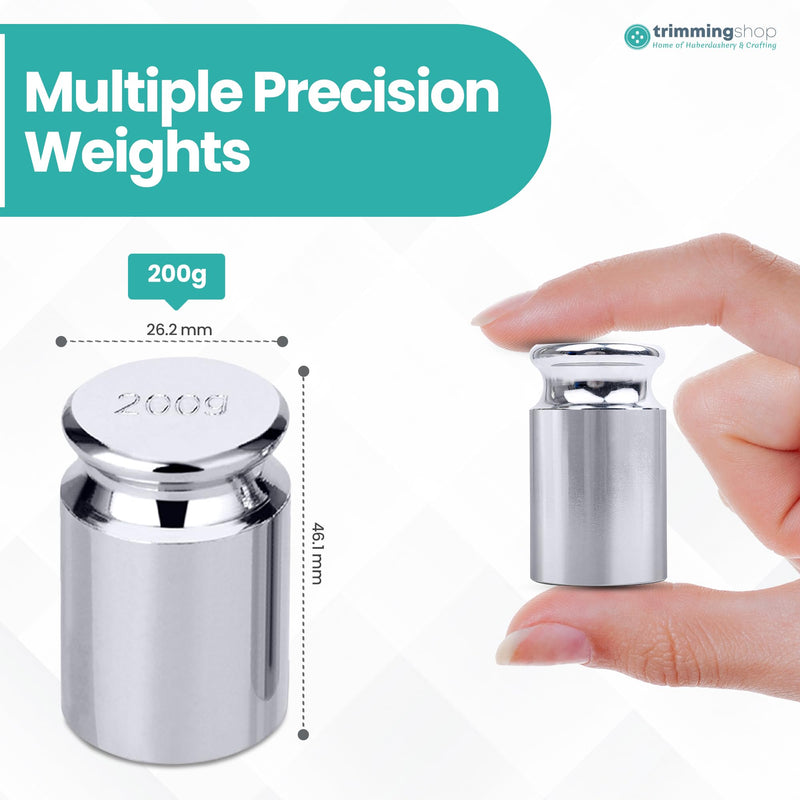 [Australia - AusPower] - Trimming Shop 200g Scale Weight for Precise Calibration for Checking the Accuracy of both Pocket and Digital Scale by 