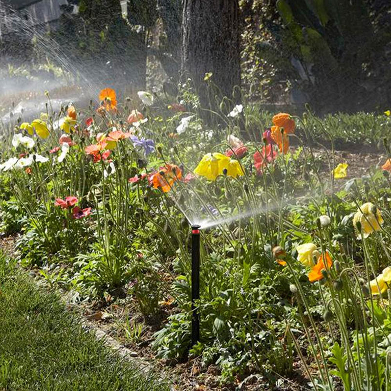 [Australia - AusPower] - Replacement Pop up Rainbird Sprinkler Heads, 16PCS Adjustable Sprinkler Nozzle Variable Arc Nozzle Irrigation Drippers Sprinklers 9.8 Feet Compatible with Hunter, Orbit Pop-up Sprinklers, (10 Van) Red 