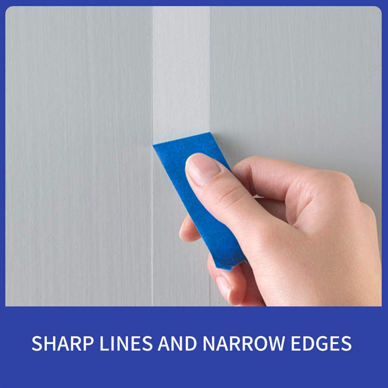 ADHES Blue Painters Tape,Blue Tape,Masking Tape for Painting,Paint Tape,Anti uv,no Residue Outdoor 1.88 inch x 60 Yard 48mm x 55m 3