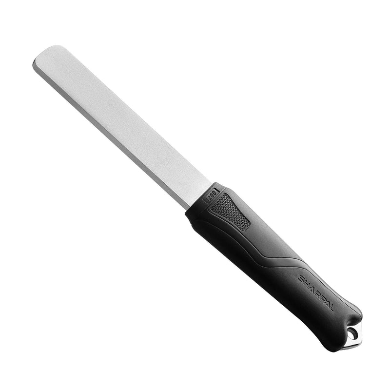 [Australia - AusPower] - SHARPAL 121N Dual-Grit Diamond Sharpening Stone File Garden Tool Sharpener Coarse 325 / Extra Fine 1200 Grit for Sharpening Knife, Axe, Hatchet, Lawn Mower Blade, Loppers, Chisels, Spade, Drills Sturdy Handle 
