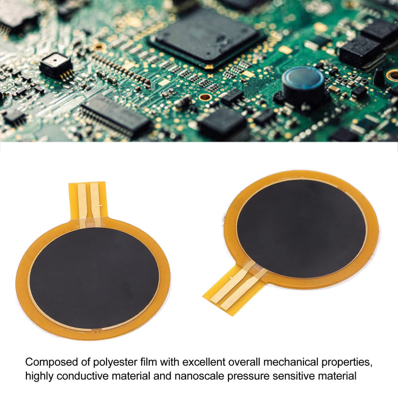 [Australia - AusPower] - 20PCS Thin Film Pressure Sensor Wear Force Sensing Resistor High Sensitivity, for Polyester Films, Highly Conductive Materials and nanoscale Pressure 