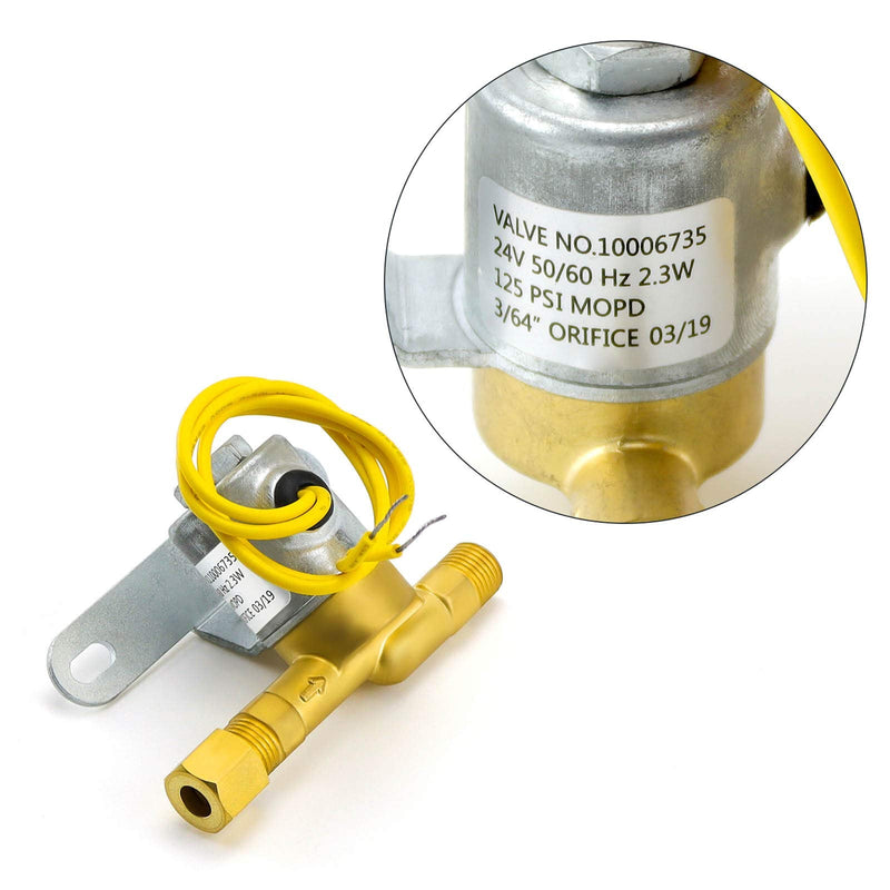 [Australia - AusPower] - 4040 Humidifier Solenoid Valve Replacement Part by AMI PARTS, 24V,Brass Made Humidifier Solenoid Valve,Replaces Models 400,500,600,700,600M, 558, 550A, 550, 568, 560A, 560, 700, 700M, 768, 760A, 760 