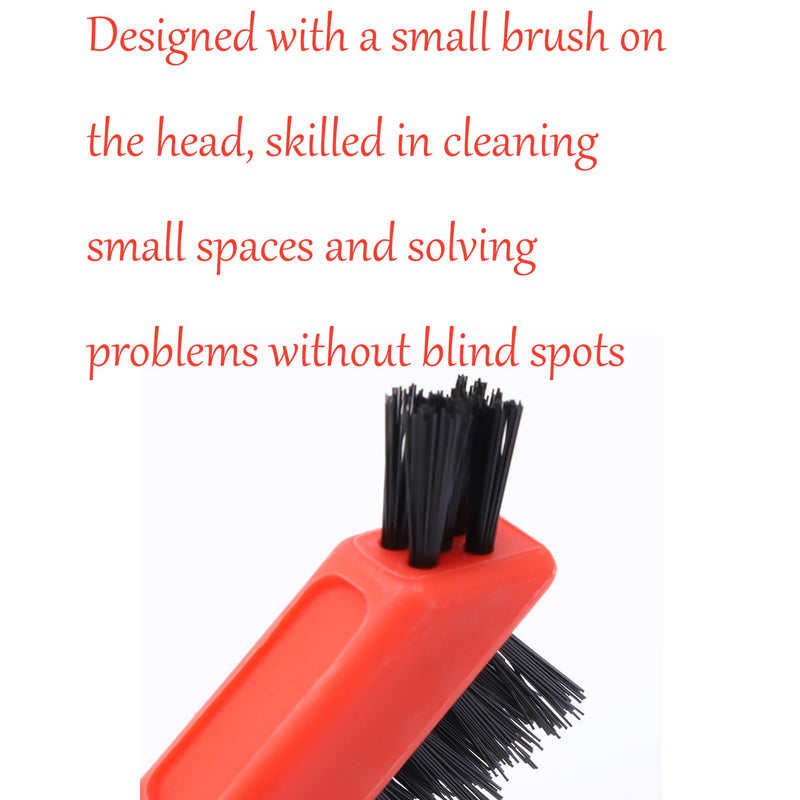 [Australia - AusPower] - 3pcs Nylon Cleaning Brushes Small Wire Brush Set for Cleaning Rust Removal in Holes 