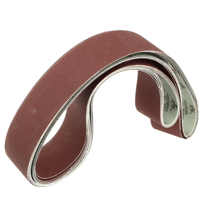 [Australia - AusPower] - uxcell 2-Inch x 72-Inch Aluminum Oxide Sanding Belt 600 Grits Sandpaper Flush Joint for Belt Sander 6pcs 