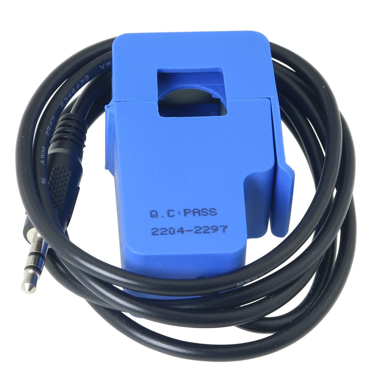 [Australia - AusPower] - Current Transformer ZCZQC Blue SCT-013 0-100A Non-invasive AC Current Sensor Split-Core Clamp Open-Close Current Transformer 