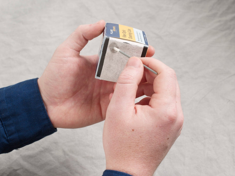 [Australia - AusPower] - Fluke Networks NFC-SWABS-2.5MM Fiber Optic SC and ST Port Cleaning Swabs for 2.5 mm Bulkheads and Tight Spaces 2.5MM DIAMETER SWABS 