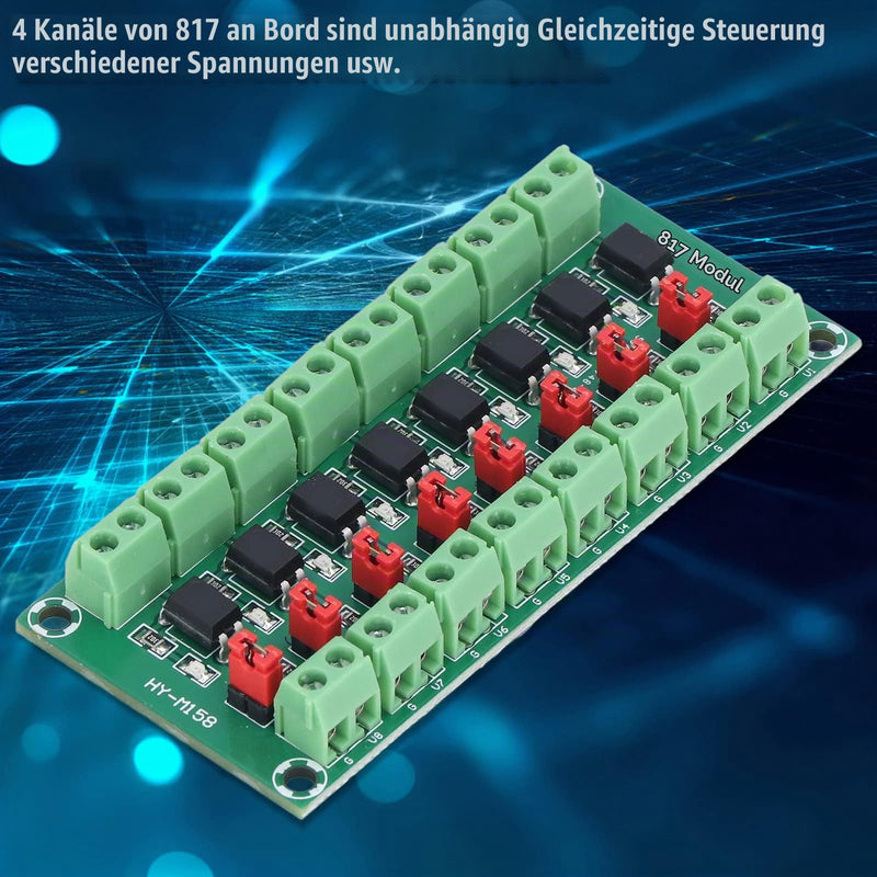 8 Channel Optocoupler Isolation Module PLC Signal Converter Board Opto Isolator Module 3.6-30V