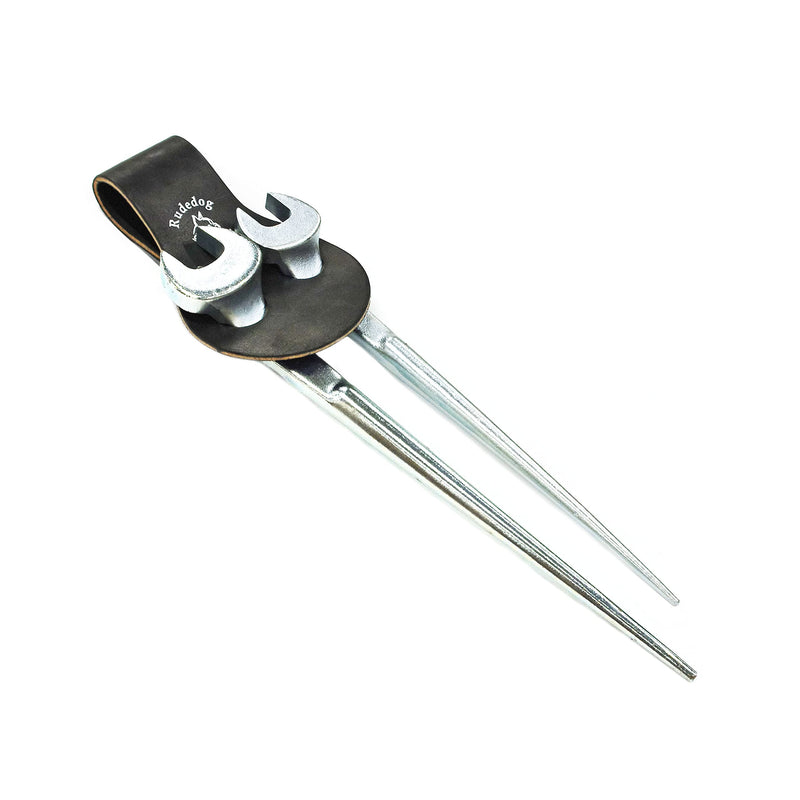 Spud Wrench Holder- Premium Black Leather - Rudedog USA #3005