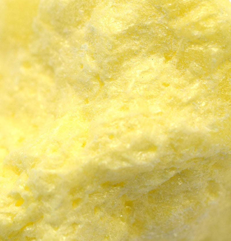 [Australia - AusPower] - EISCO Raw Sulfur, Mineral Specimen - Approx. 1" - Geologist Selected & Hand Processed - Great for Science Classrooms 
