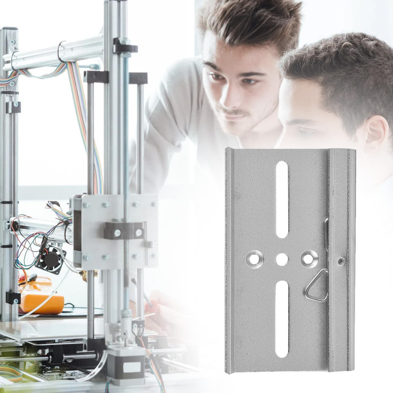 [Australia - AusPower] - Telituny DIN Rail Mount Clip, 35 mm Aluminium DIN Rail Fixed Clamp, Universal DIN Rail Mounting Bracket Clamp, for Relay Mounting Mounting 