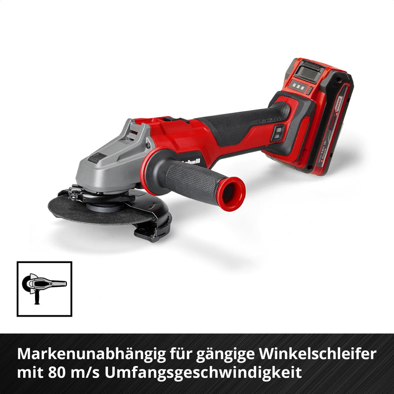 [Australia - AusPower] - Original Einhell 5-Piece Thin Cutting Disc Set for Metal, Diameter 125 mm (1 mm Thickness, MPA Certified, Long Life, Precise, Low-Burr Cuts, for Angle Grinders) 