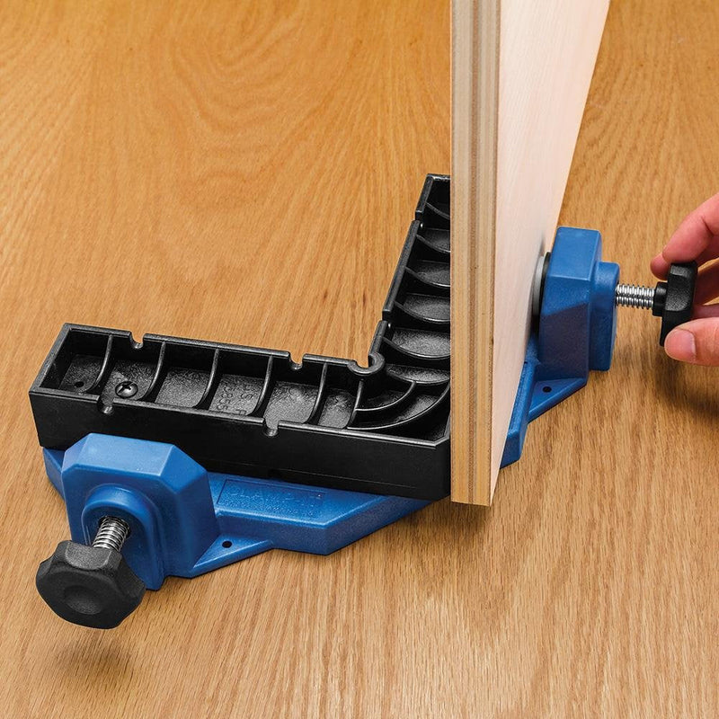 [Australia - AusPower] - Rockler Clamp-It Corner Clamp Jig - Glass-Filled Polycarbonate Woodworking Clamps - Corner Clamps to Hold Panel Parts Together - Right Angle Clamp for Fastening Work - Woodworking Tools 