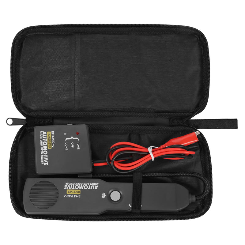 [Australia - AusPower] - Automotive Electrical Short Open Finder Circuit Tester Tracer for Em415pro,Wire Breaker Finder Detector Probe, Car Circuit Scanner Diagnostic Tool,Cable Fault Locator,DC 6-42V Adjustable for Car Truck 