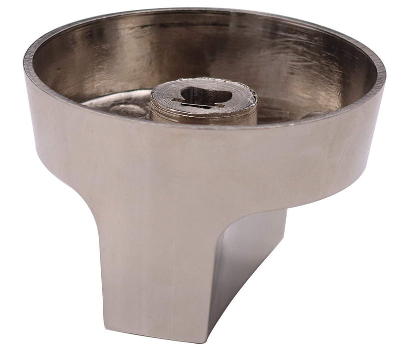 [Australia - AusPower] - Meter Star 2.25INCH/57MM OD Metal BBQ Stove Knob for 0.31INCH/8mm Shaft Valve Zinc Alloy knob,Backwards 